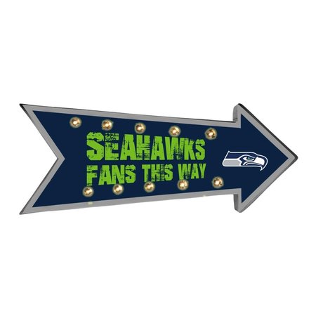 FOREVER COLLECTIBLES Forever Collectibles 9279784318 Seattle Seahawks Running Light Marquee Sign 9279784318
